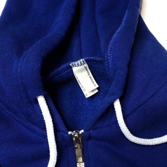 RARE Original CTFxC Is For Haters Blue Heart Zipup Fleece Lined Hoodie Sweater - Picture 2 of 13